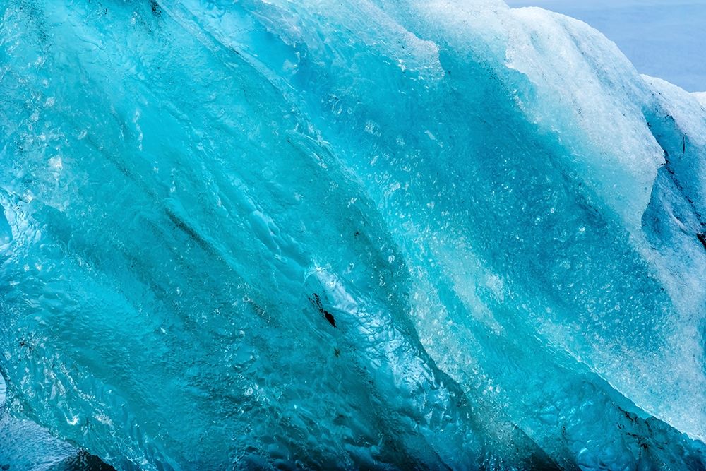 Iceberg close-up Diamond Beach Jokulsarlon Glacier Lagoon Vatnajokull National Park